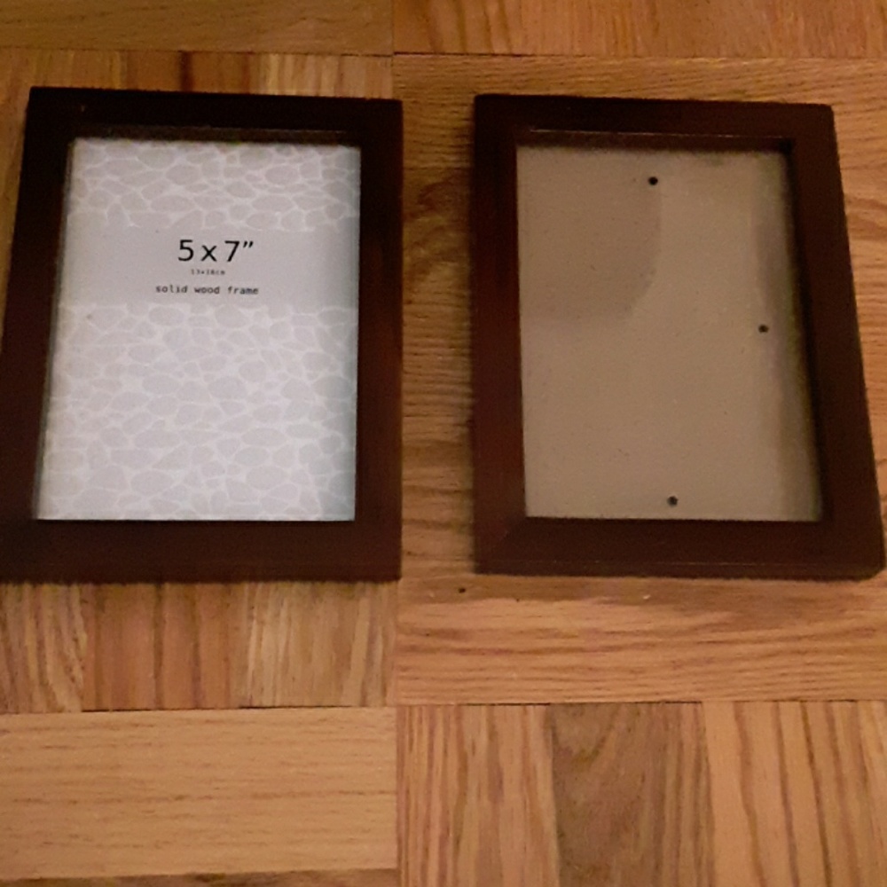 Solid wood photo frames 5x7